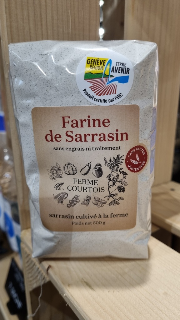 Ferme Courtois- Farine de sarrasin 500g- GRTA