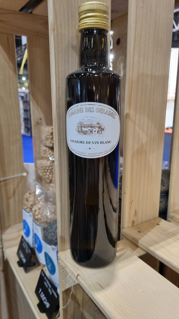 Dom. des Oulaines - Vinaigre de vin blanc - 50cl