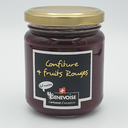 La Genevoise - Confiture de fruits rouge – 250gr